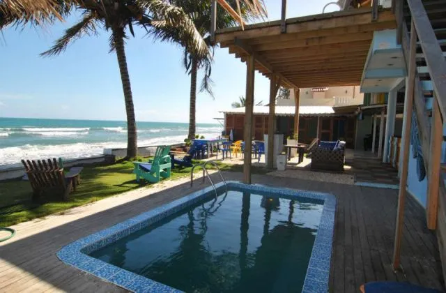 Beach Hostel Cabarete piscine
